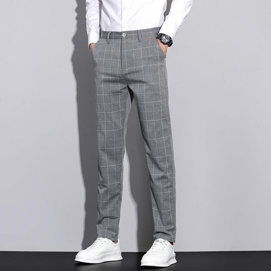 Heren Casual Broek met Rechte Pijpen 8