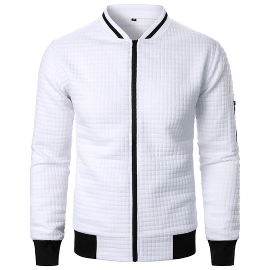 Heren Casual Jack met Staande Kraag en Rits 3