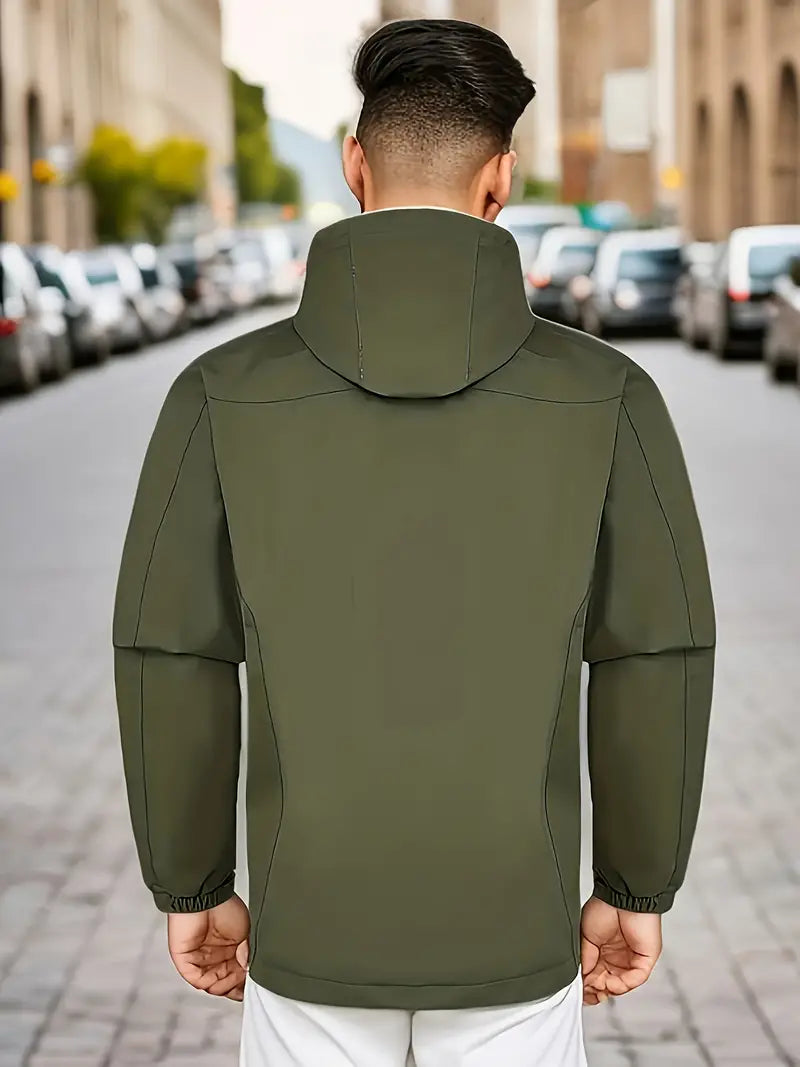 Heren Casual Windbreaker Jacket Waterdicht 5