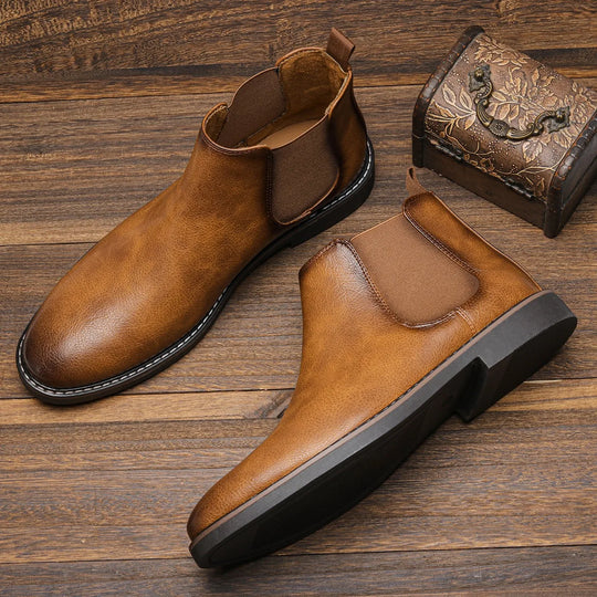 Heren Chelsea Boots Retro Stijl 10