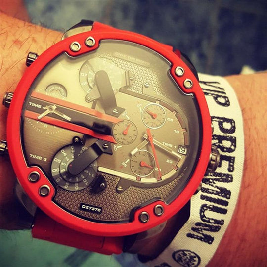 Heren Chronograaf Horloge Met Digitale Wijzerplaat Stijlvol 2