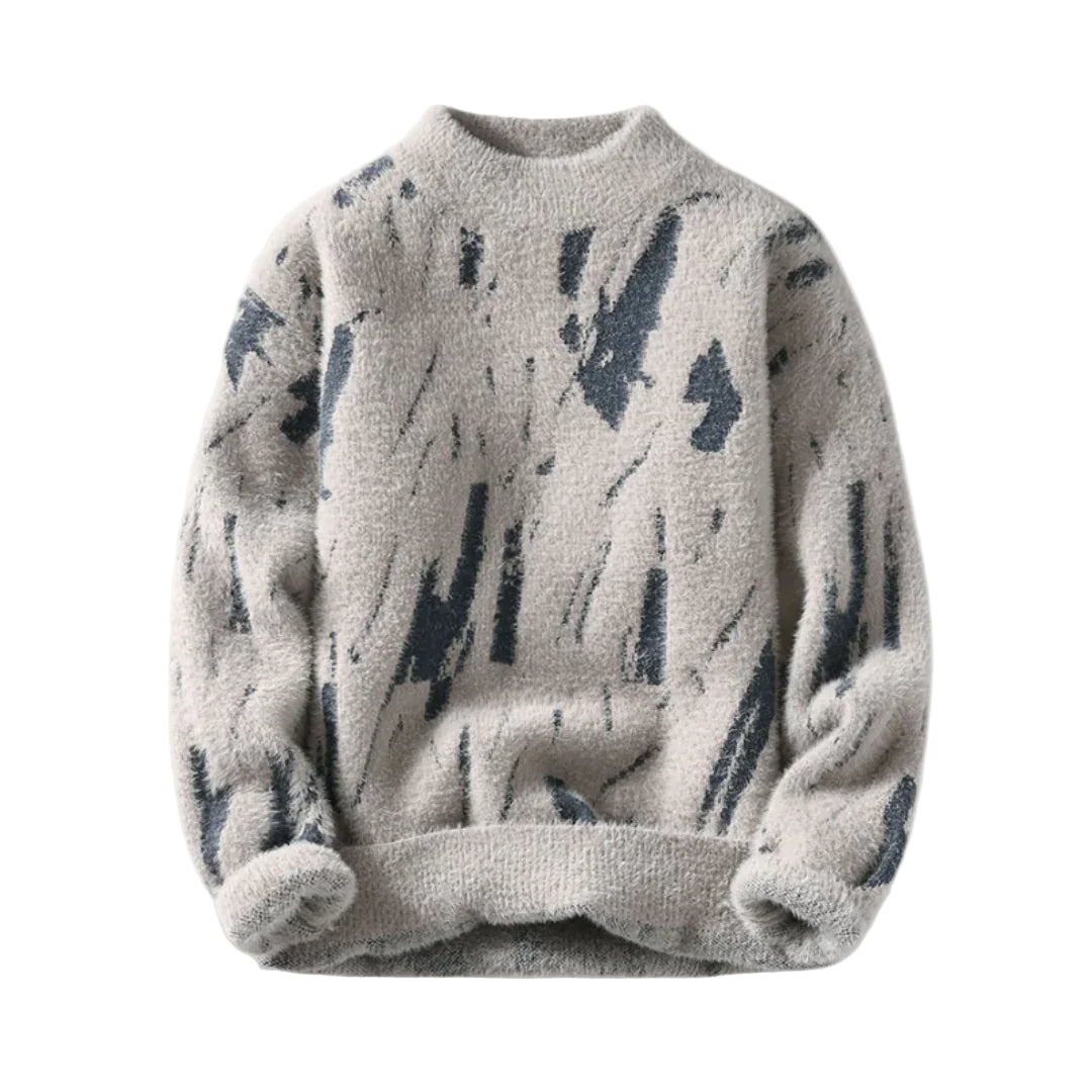 Heren Coltrui Met Uniek Koeienpatroon Casual Stilgeving 0
