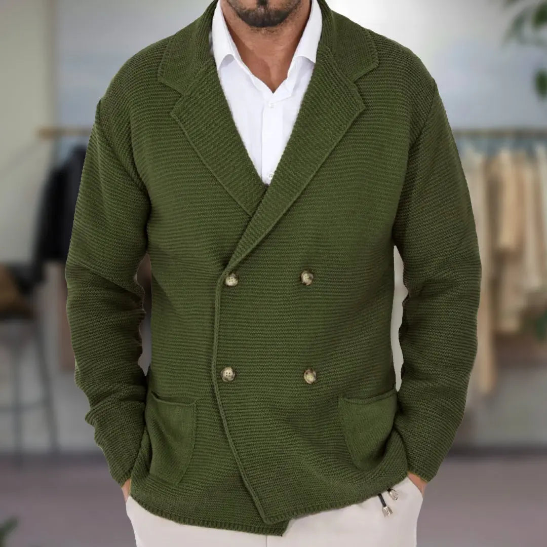 Heren/Dames Dubbelknäppt Kofa met Tijdloze Elegantie 4