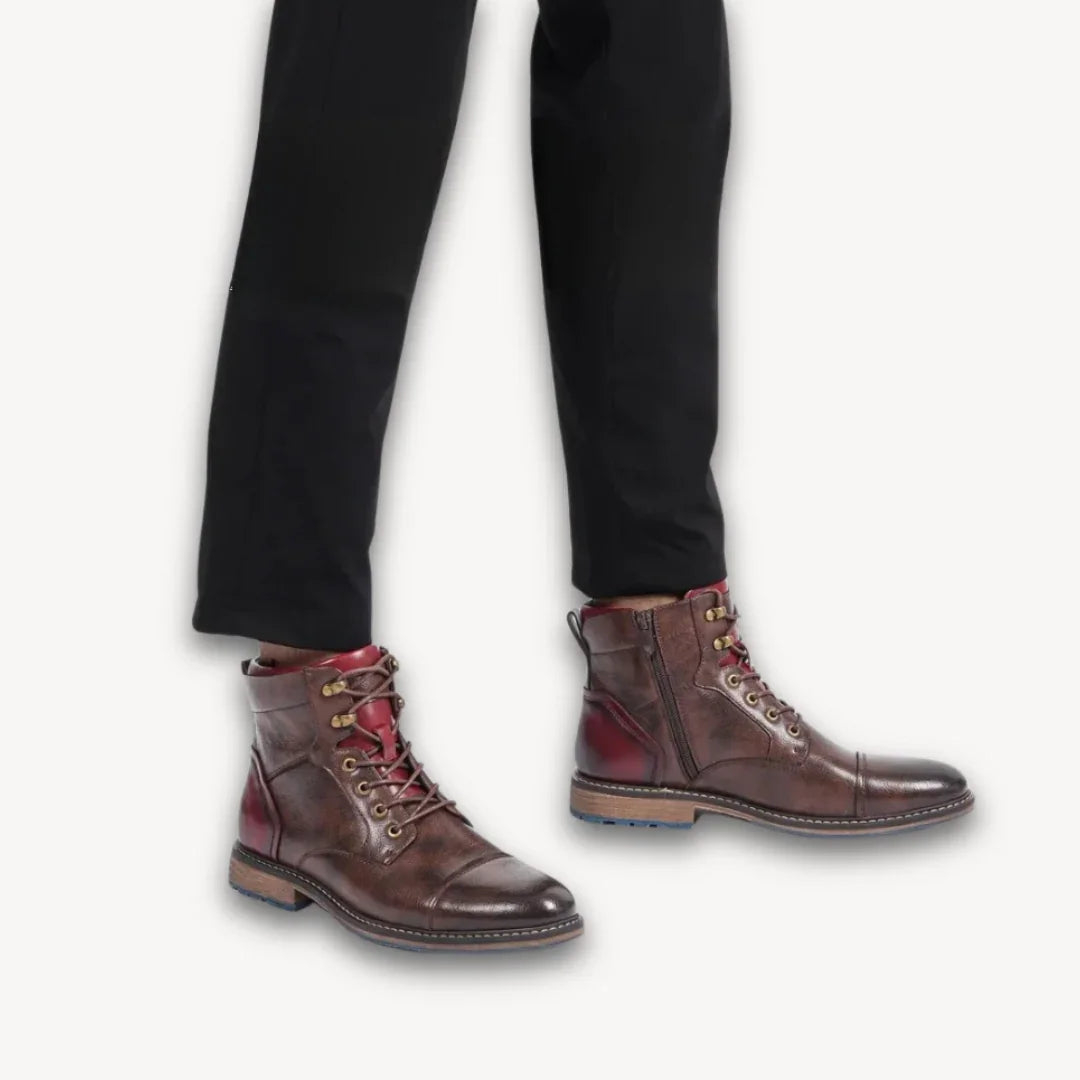 Heren Enkellaarzen Casual Stijl 2