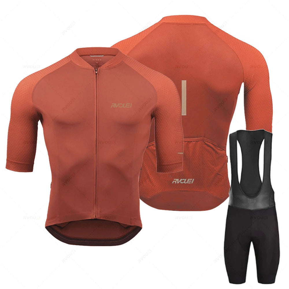Heren Fietsshirt Lange Mouwen Ademend 2