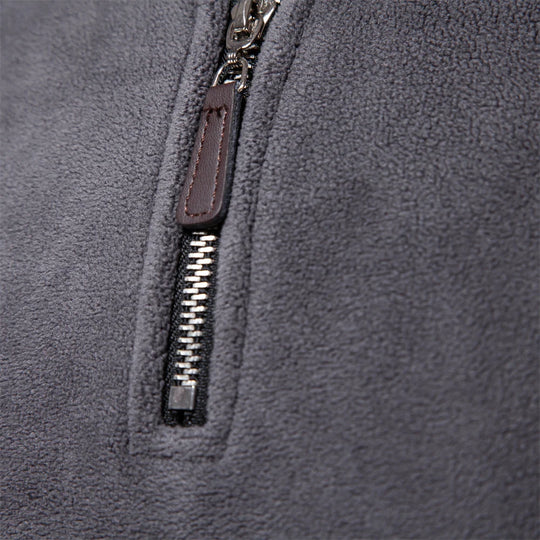 Heren Fleece Jacket Dikke Warme Pullover Met Rits 3
