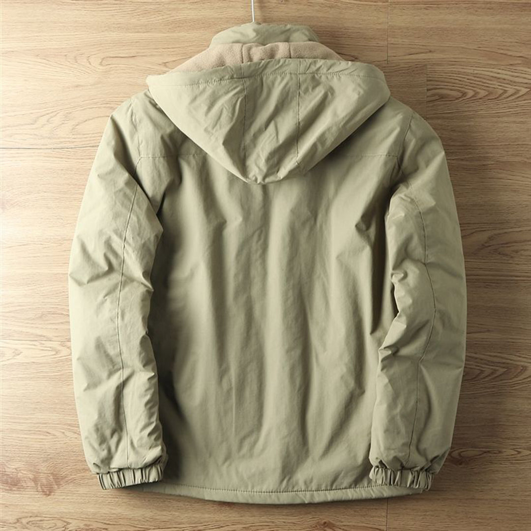 Heren Fleece Jacket Waterafstotend Avontuurlijke Stijl 2
