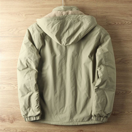 Heren Fleece Jacket Waterafstotend Avontuurlijke Stijl 2