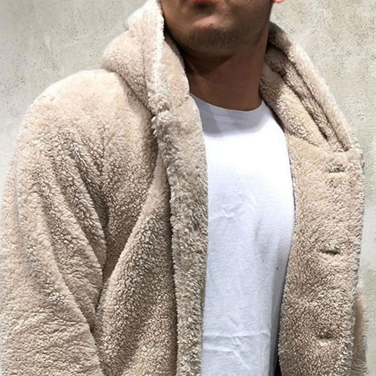 Heren Fleece Jas Casual 2