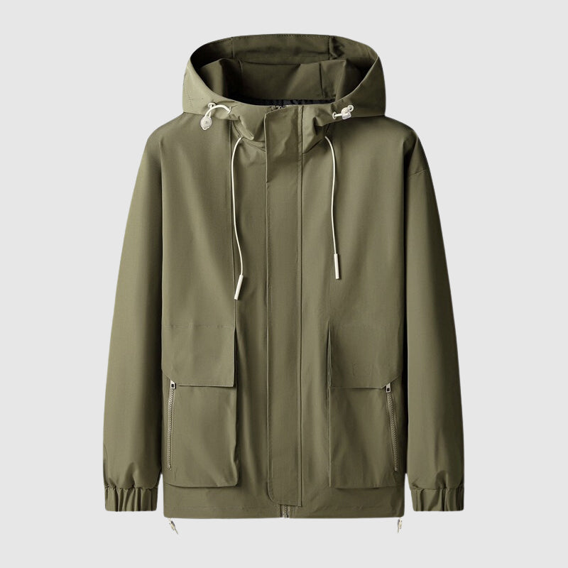 Heren Hooded Jacket Waterafstotend Casual 1