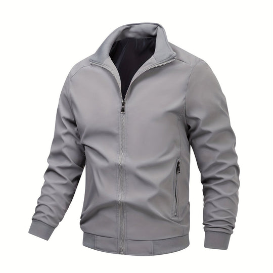 Heren Jack Zomer Casual Stijl Met Verhoogde Kraag 0