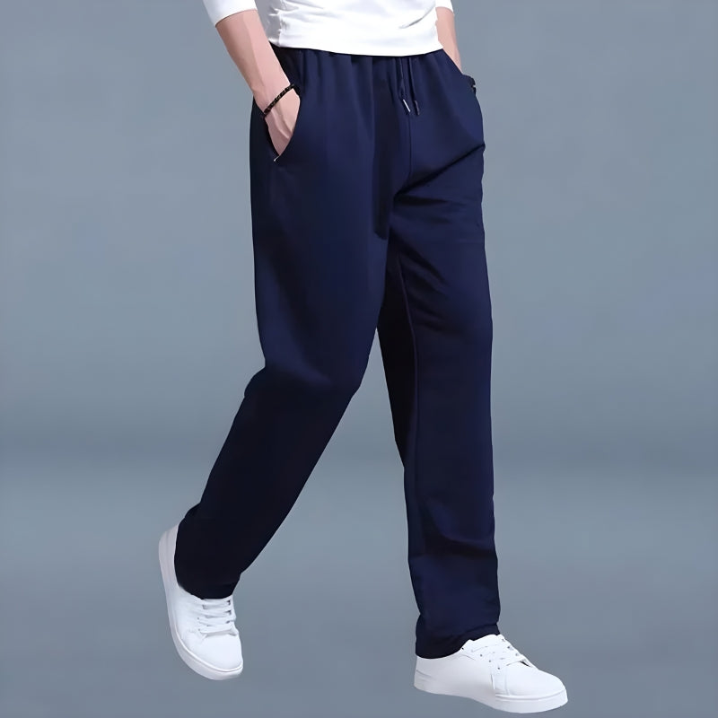 Heren Joggingbroek Met Wijde Pijpen Voor Comfortabele Stijl 1