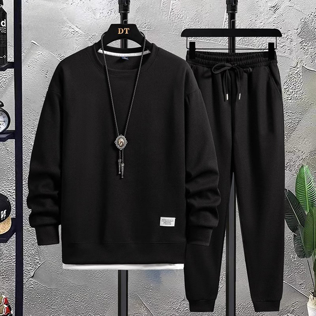 Heren Joggingpak Set Trendy Stijl 4