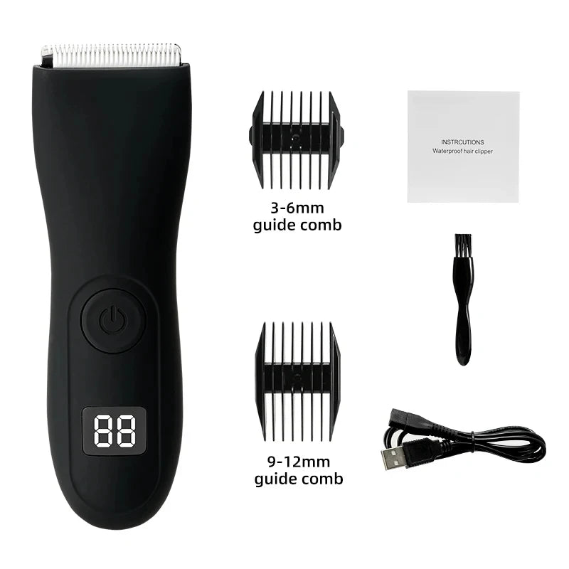 Heren Lichaamstrimmer Waterdicht Ergonomisch Ontwerp 7