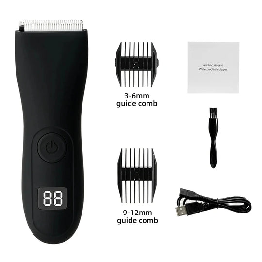 Heren Lichaamstrimmer Waterdicht Ergonomisch Ontwerp 7