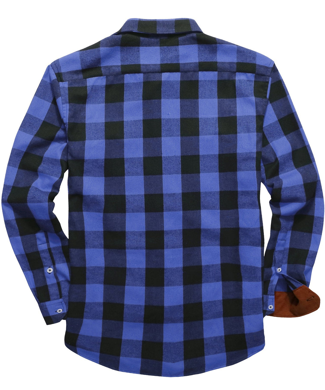 Heren Overhemd Klassiek Ruitpatroon Polyester en Rayon 5