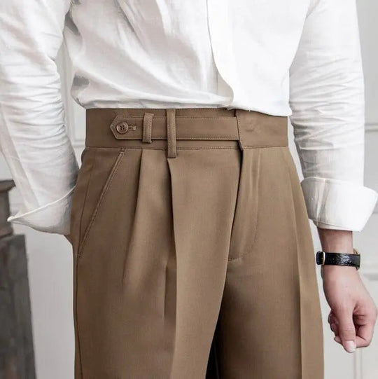 Heren Pantalon Klassieke Pasvorm Tijdloos Stijlvol 5