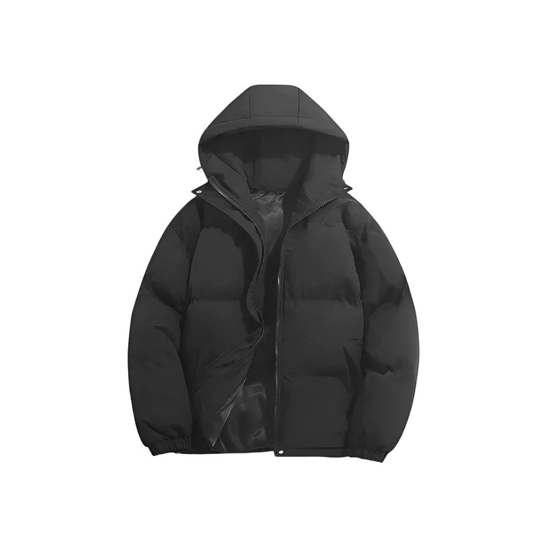 Heren Parka Jas Met Slank Silhouet Voor Winterse Activiteiten 0