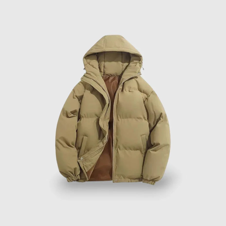 Heren Parka Jas Met Slank Silhouet Voor Winterse Activiteiten 3