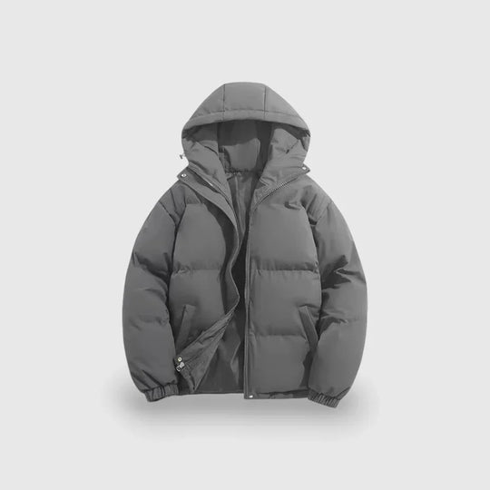 Heren Parka Jas Met Slank Silhouet Voor Winterse Activiteiten 6