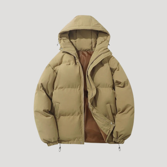 Heren Pufferjack met Capuchon voor de Winter 6