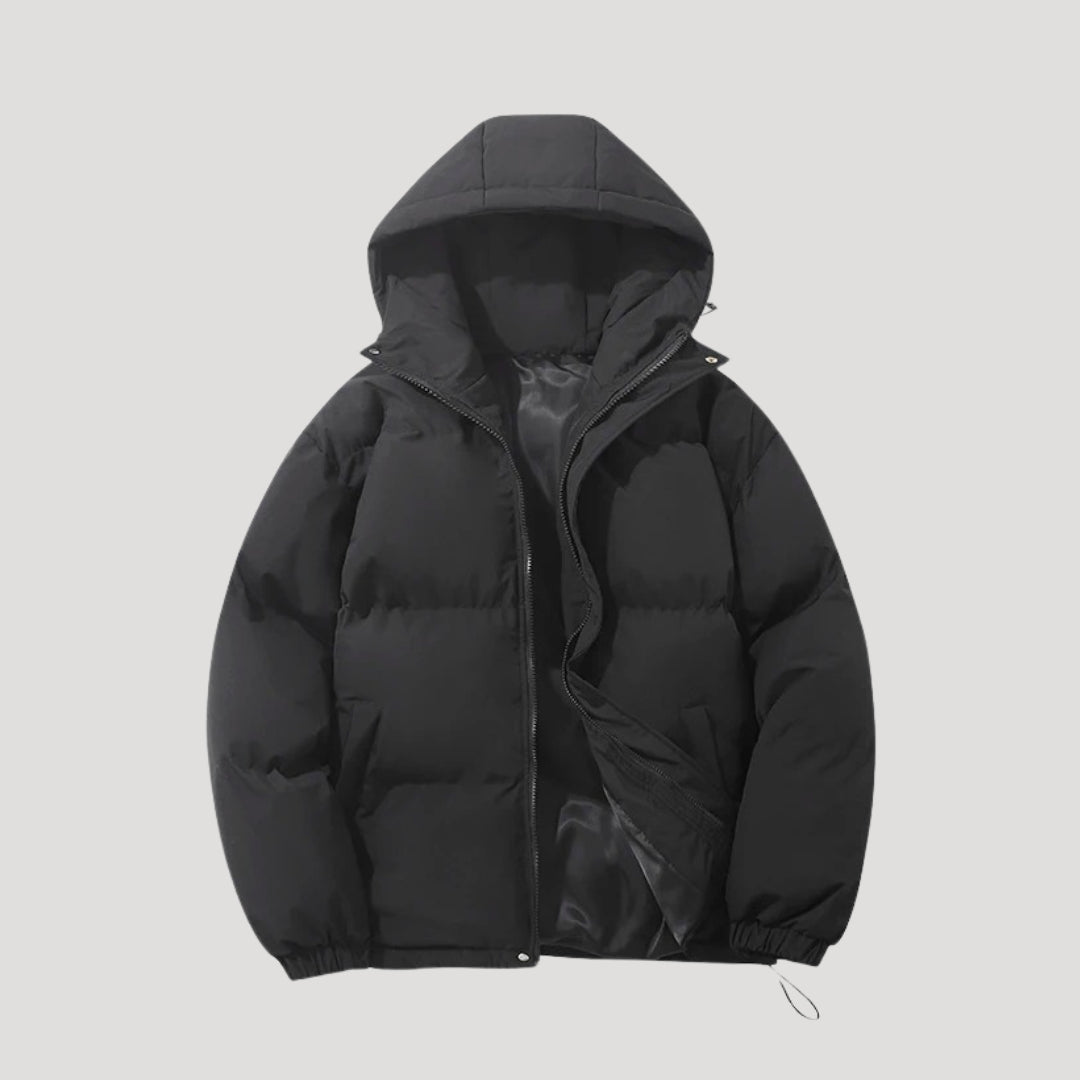 Heren Pufferjack met Capuchon voor de Winter 7