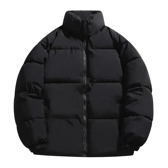 Heren Pufferjack met Opstaande Kraag 1