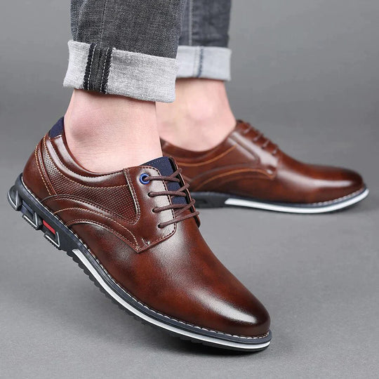 Heren Schoenen Leren Stijlvol 0
