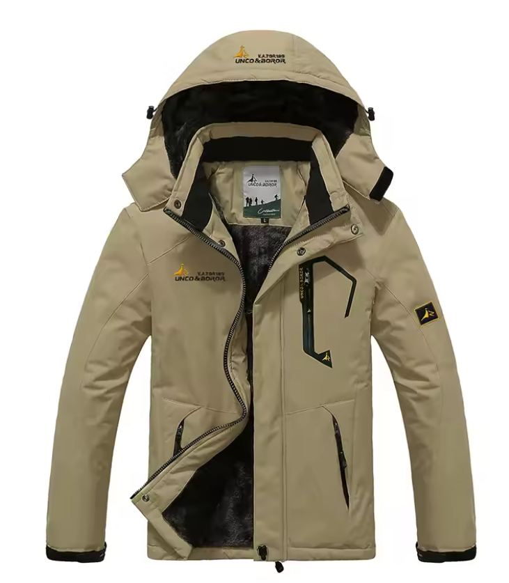 Heren Ski-jack Functioneel met Capuchon 3