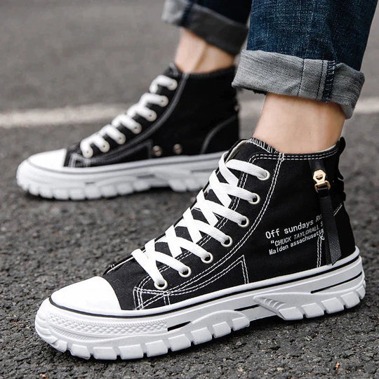 Heren Sneakers Hoog Stijlvol 1