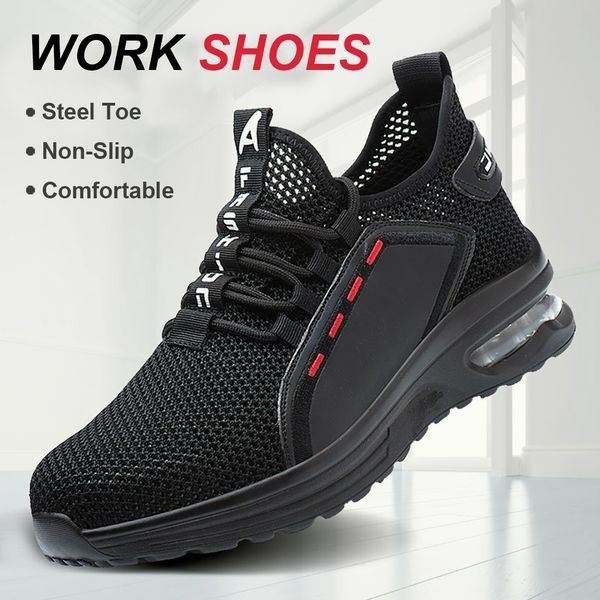 Heren Veiligheidsschoenen S3 Ademend Ontwerp met Stalen Neus 2