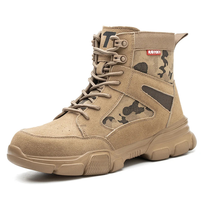 Heren Veiligheidsschoenen S3 Tactisch Met Stalen Teen 6