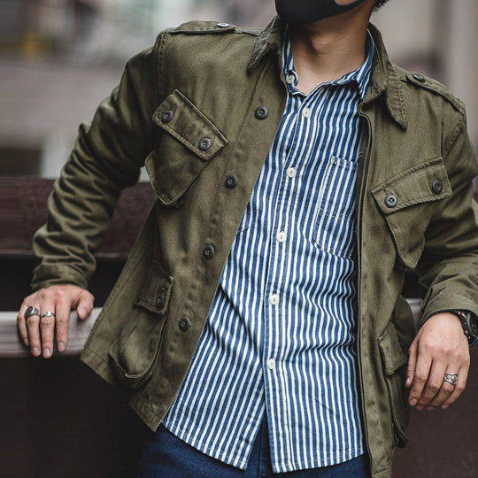 Heren Veldjas Casual Stijl 1