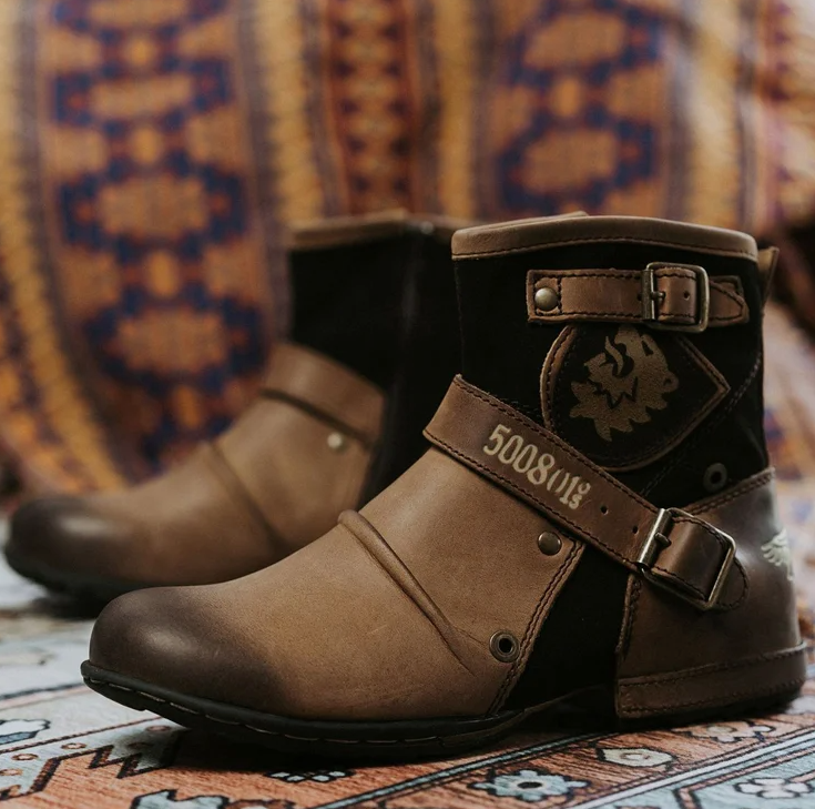 Heren Vintage Laarzen met Antislipzool 1