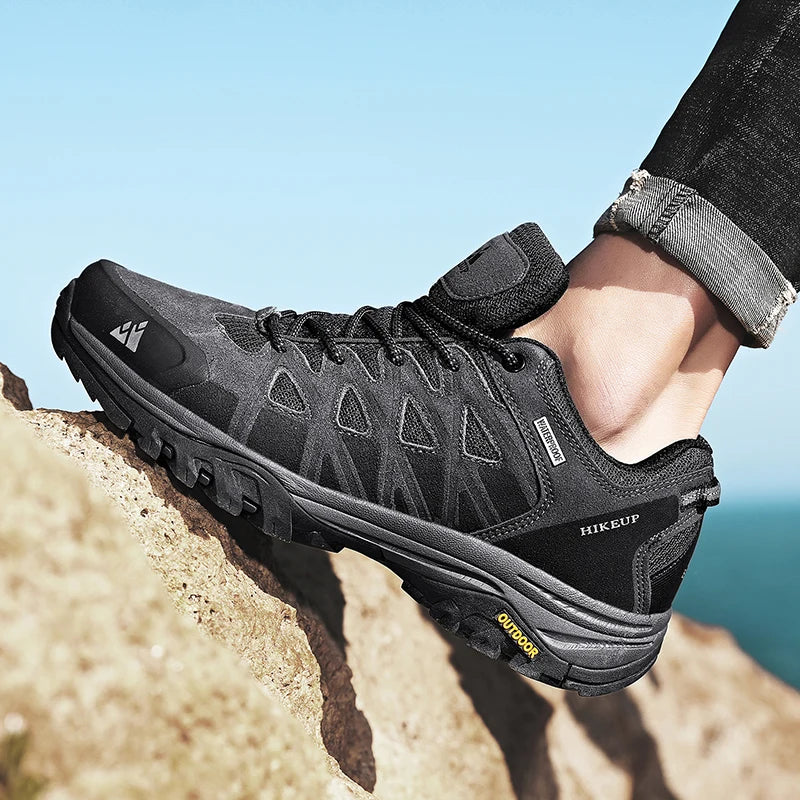 Heren Wandelschoenen Ademend Veterschoenen Trekking Schoenen Voor Buiten 3