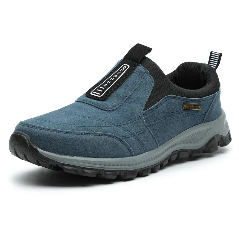 Heren Wandelschoenen Casual Suède Ademend Slip-On Antislip 6