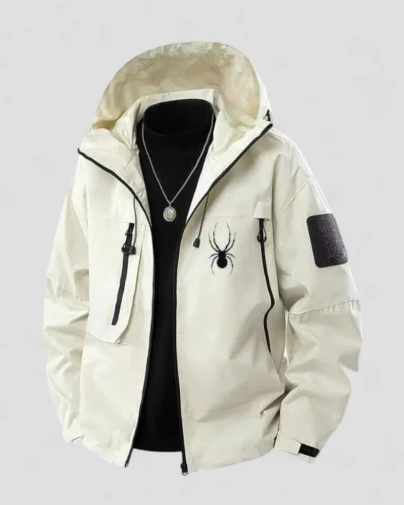 Heren Windjack Met Capuchon Modern Voor Casual en Actieve Dagen 1