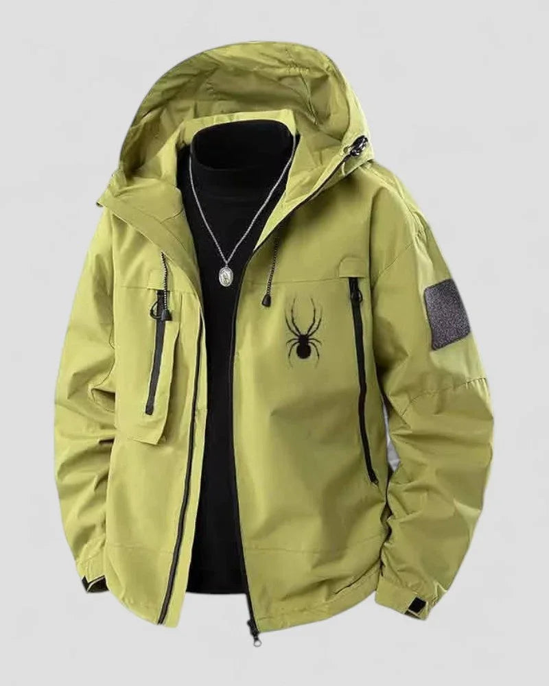 Heren Windjack Met Capuchon Modern Voor Casual en Actieve Dagen 3