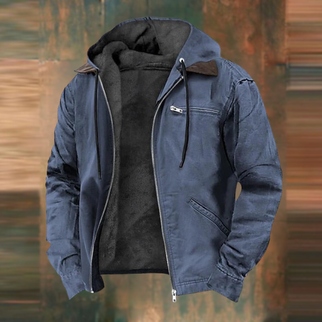 Heren Winterjacke Met Capuchon Moderne Stijl 8