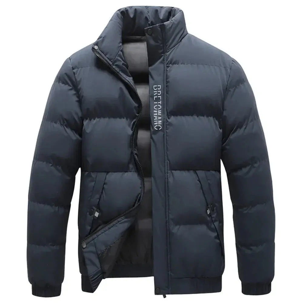 Heren Winterjacke met Kragen voor Avontuurlijke Buitenactiviteiten 1