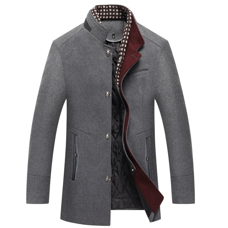 Heren Winterjas Klassiek Stijl voor Koude Dagen 3