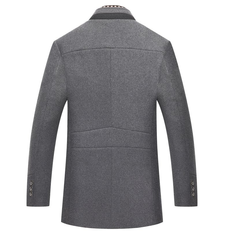 Heren Winterjas Klassiek Stijl voor Koude Dagen 4