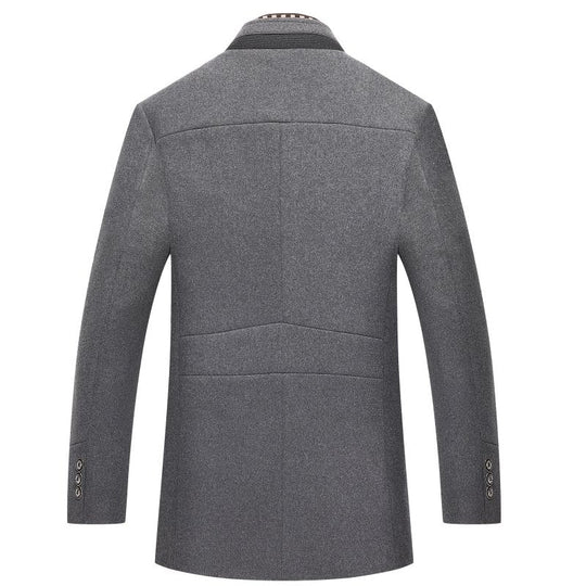 Heren Winterjas Klassiek Stijl voor Koude Dagen 4