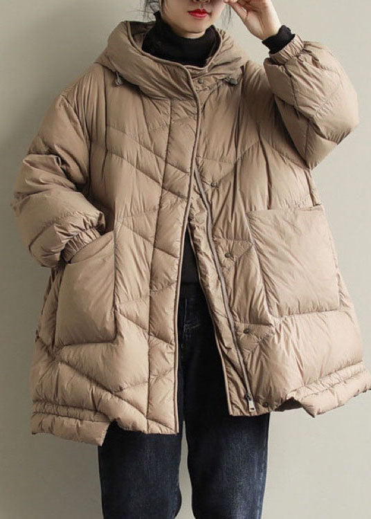 Heren Winterjas Met Capuchon Moderne Snit 2