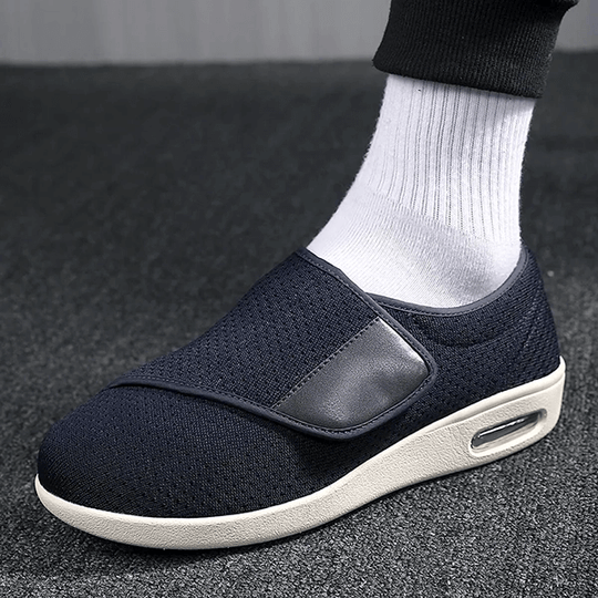 Heren en Dames Comfortabele Brede Schoenen Met Flexibele Zool 6