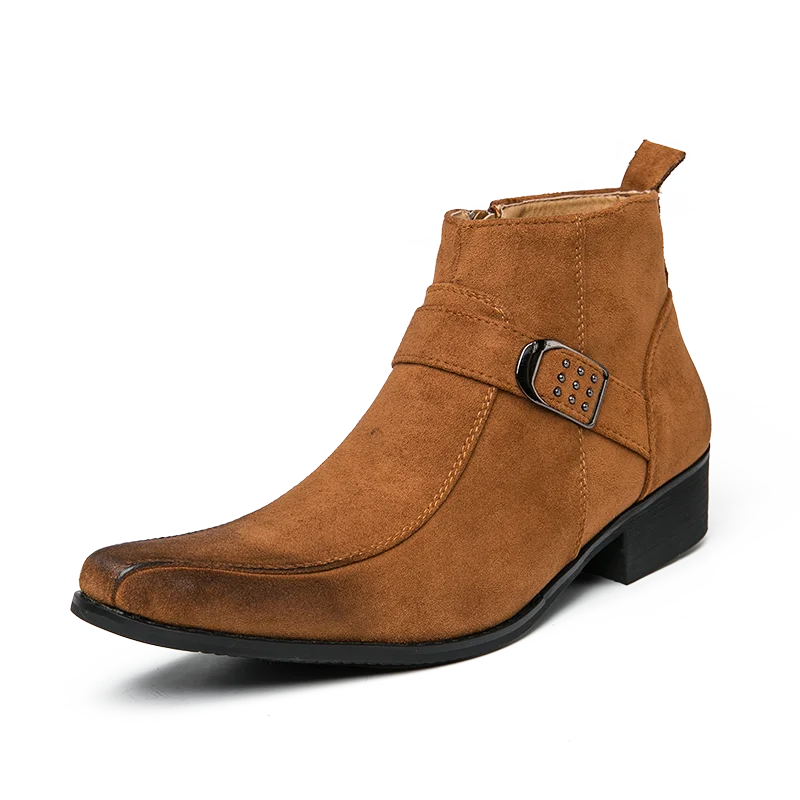 Herenlaarzen Retro Stijl 2