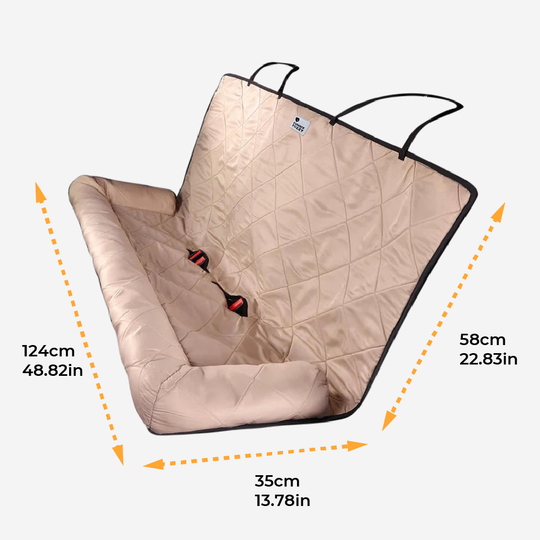 Hondenautostoelbed Comfortabel en Veilig 8