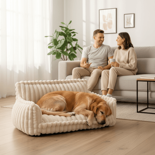 Hondensofa voor huisdieren met verhoogde hoofdsteun 1