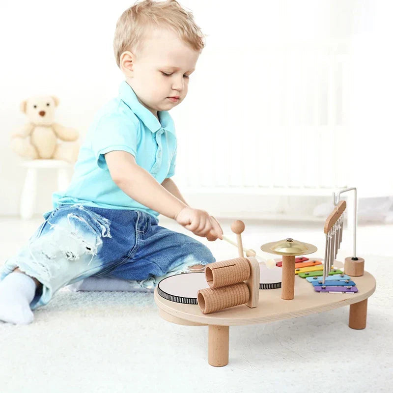 Houten Muziekstation voor Kinderen - MelodyMaker 1
