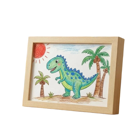 Kinder Displayframe met Opbergfunctie voor Kunstwerken 0